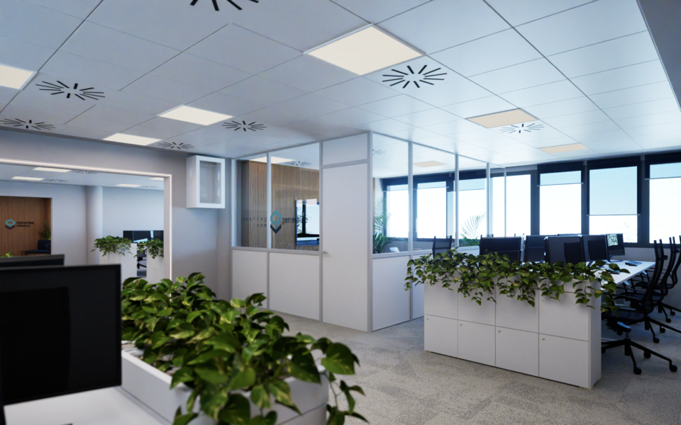 CWC+ sala de reunión